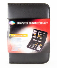 Load image into Gallery viewer, Computer Toolkit with Screwdrivers, Tweezers, IC Extractor + Inserter and More
