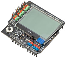 Load image into Gallery viewer, DFRobot DFR0287 LCD12864 Shield with LED Backlight, Compatible with Arduino