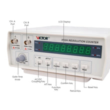 Load image into Gallery viewer, VC3165 Frequency Counter .01Hz to 2.4GHz with 8 Digit Display