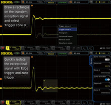 Load image into Gallery viewer, Rigol MSO5104 Mixed Signal Oscilloscope, 100 MHz with 4 Analog Channels and UltraVision II High-Speed Oscilloscope with MSO5000-BND Option Bundle