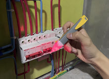 Load image into Gallery viewer, Non-Contact Voltage Tester Tool, LED Flashlight, Buzzer Alarm, AC Voltage Detector Pen, Test Range 60V - 1000V for Live/Null Wire