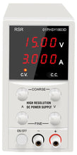 Load image into Gallery viewer, Variable DC Power Supply 0-18V DC, 0-3A with LCD Displays
