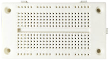 Load image into Gallery viewer, Premium Small Solderless Breadboard with 270 Tie-Points, White ABS Plastic with Mounting Holes (3.3" × 1.8")