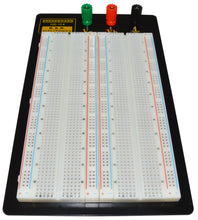 Load image into Gallery viewer, Premium Solderless Breadboard, 1,660 Contact Points and 3 Binding Posts, 8.7" x 5.9"