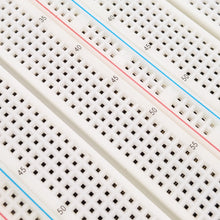 Load image into Gallery viewer, 3220 Tie Point Solderless Breadboard with 4 Binding Posts, Metal Backplate, 10.2" x 9.4"