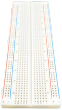 Load image into Gallery viewer, Premium Solderless Breadboard, 830 Tie Points, 6.5" x 2.1", RoHS Compliant
