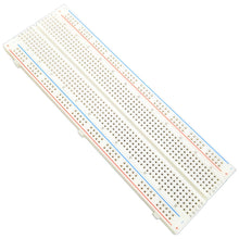 Load image into Gallery viewer, Premium Solderless Breadboard, 830 Tie Points, 6.5" x 2.1", RoHS Compliant