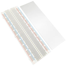 Load image into Gallery viewer, Premium Solderless Breadboard, 830 Tie Points, 6.5" x 2.1", RoHS Compliant