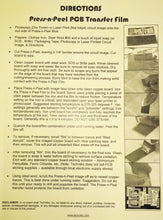 Load image into Gallery viewer, 100 Sheets Press-n-Peel Blue PCB Transfer Film, Printable A4 Size