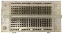 Load image into Gallery viewer, Premium Solderless Clear Breadboard with 270 Contact Points, Measures 3.35" x 1.83" x 0.35"