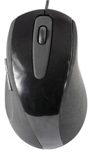 Load image into Gallery viewer, 5 Button Scrolling USB Wired Optical Mouse, 1000 DPI - Black