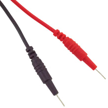 Load image into Gallery viewer, 24-inch Alligator Clip to Breadboard Pin Lead Set, Includes 1 Red and 1 Black Cable