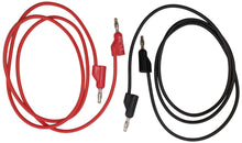 Load image into Gallery viewer, Banana to Banana Lead Set (Includes 1 Red & 1 Black), 36" Length, Stackable