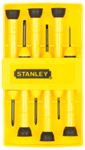 Load image into Gallery viewer, Stanley 6-Piece Precision Screwdriver Set (66-052)