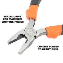Load image into Gallery viewer, GreatNeck 6-inch Linesman Pliers with Cushion Grip (E6C)