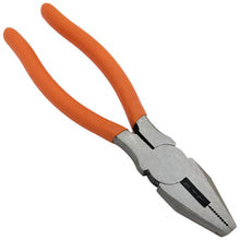 Load image into Gallery viewer, 8" Linesman Pliers, Drop Forged and Fully Polished, Cushion Grip Handles, 10.58 oz