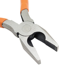 Load image into Gallery viewer, 8" Linesman Pliers, Drop Forged and Fully Polished, Cushion Grip Handles, 10.58 oz