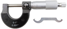 Load image into Gallery viewer, 0-1" SAE Analog Micrometer with Storage Case, 0.001 Inch Accuracy