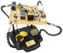 Load image into Gallery viewer, Multifunctional Helping Hands with Gooseneck Arms, Heavy Duty Base with Solder Holder Dispenser, Brass Wire Tip Cleaning Sponge, & Soldering Flux