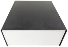 Load image into Gallery viewer, 6.37" x 7" x 2.75" Metal Project Box Enclosure with Ventilation Holes, Includes Screws and Rubber Feet