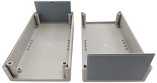 Load image into Gallery viewer, Grey Project Box Enclosure with Lid and Screws, 7.7" x 4.3" x 3"
