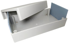 Load image into Gallery viewer, Grey Project Box Enclosure with Lid and Screws, 7.7" x 4.3" x 3"
