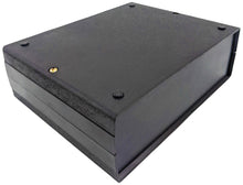 Load image into Gallery viewer, 7.9" x 6.3" x 2.5" Black Plastic Project Box Enclosure, Includes Screws (WCA-H2505)