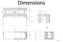 Load image into Gallery viewer, 7.9" x 6.3" x 2.5" Black Plastic Project Box Enclosure, Includes Screws (WCA-H2505)
