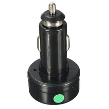 Load image into Gallery viewer, Digital LED Automobile Voltmeter with USB Port for Device Charging, Car Battery Monitor