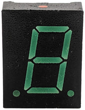 Load image into Gallery viewer, 0.6 Inch Green 7 Segment Display Single Digit, Common Anode (Size: 0.68&quot; x 0.33&quot; x 0.87&quot;)
