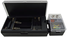 Load image into Gallery viewer, Solar Battery Charger with Sunlight Strength Meter and Built-in Light - Charges C, AA and AAA Batteries