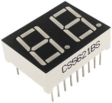 Load image into Gallery viewer, Common Anode 2 Digit 18 Pin Red LED 7-Segment Display