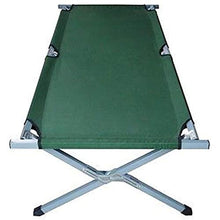 Load image into Gallery viewer, Collapsible Aluminum Alloy Camping Bed Cot with Travel Bag