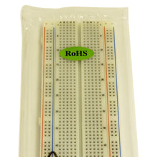Load image into Gallery viewer, Premium 830 Tie Point Solderless Breadboard, 830 Tie Points, 6.5" x 2.1"