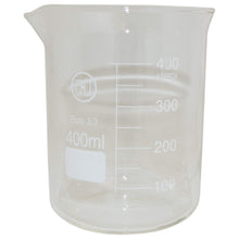 Load image into Gallery viewer, 12 Pack 400mL Low Form Glass Beaker
