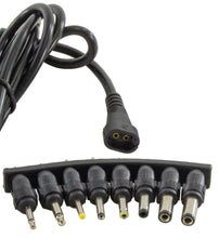 Load image into Gallery viewer, 10w Universal 3V, 5V, 6V, 7.5V, 9V, 12V AC DC Adapter Power Supply with 8 Tip Plugs