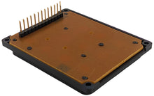 Load image into Gallery viewer, 12 Button Keypad with .1" Spacing Header Output, Single Pole / Common Bus (2" x 0.45" x 2.5"), Black with White Buttons