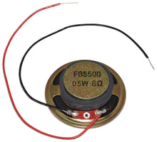 Load image into Gallery viewer, 2-inch Diameter Round Speaker with Wire Leads, 0.25 Watt, 8 ohm