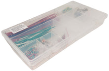 Load image into Gallery viewer, 350 Piece Breadboard Jumper Wire Kit with Plastic Storage Case, Assorted Lengths and Colors