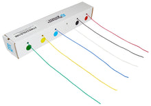 Load image into Gallery viewer, Solid 22 Gauge Hook Up Wire Kit - Includes 6 Different Color 100 Foot Spools, Tinned Copper, PVC Insulated