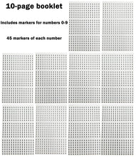 Load image into Gallery viewer, Stranco 450 Piece Wire Marker Labels - Includes Numbers 0 through 9 (WMB-0200)