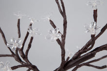 Load image into Gallery viewer, Pink Crystal Flower Bonsai Table Lamp with 9 Foot USB Cord - Battery or USB Operated Mood Night Light