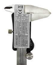Load image into Gallery viewer, 3-in-1 LCD Digital Vernier Caliper 1-6 inches, 0-150 mm