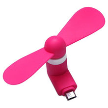 Load image into Gallery viewer, 6-Pack Portable Electric MicroUSB Fans for Smartphones and Tablets - Micro USB