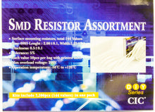 Load image into Gallery viewer, 3,200 Piece SMD Resistor Kit with 72 Different Values from 2.4 to 10M, Size 0805