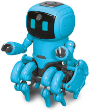 Load image into Gallery viewer, OWI Inc KikoRobot.962 | 192 Piece Do-It-Yourself Robot Kit with Infrared Sensor and Artificial Intelligence - AI Mode or Follow-Me Mode Using I/R