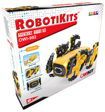 Load image into Gallery viewer, OWI Inc Agent992 Robotics Kit | Build & Control Your Own Robot Agent | Change Between 3 Special Modes | Screen-Free Robotics Kit for Ages 8+
