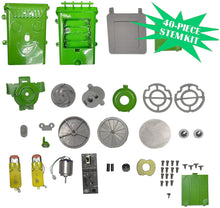 Load image into Gallery viewer, OWI Inc Ozkar Vacuum Robot, DIY STEM Infrared Sensor kit, Birthday Gift for Kids Ages 8 and Up