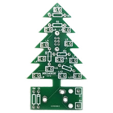 Load image into Gallery viewer, Colorful Flashing Christmas Tree Soldering Kit (Beginner Level)