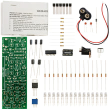 Load image into Gallery viewer, DIY Sound Activated "I L U" (I Love You) Soldering Practice Electrical Engineering Kit with Assembly Manual - LEDs Activate by Sound